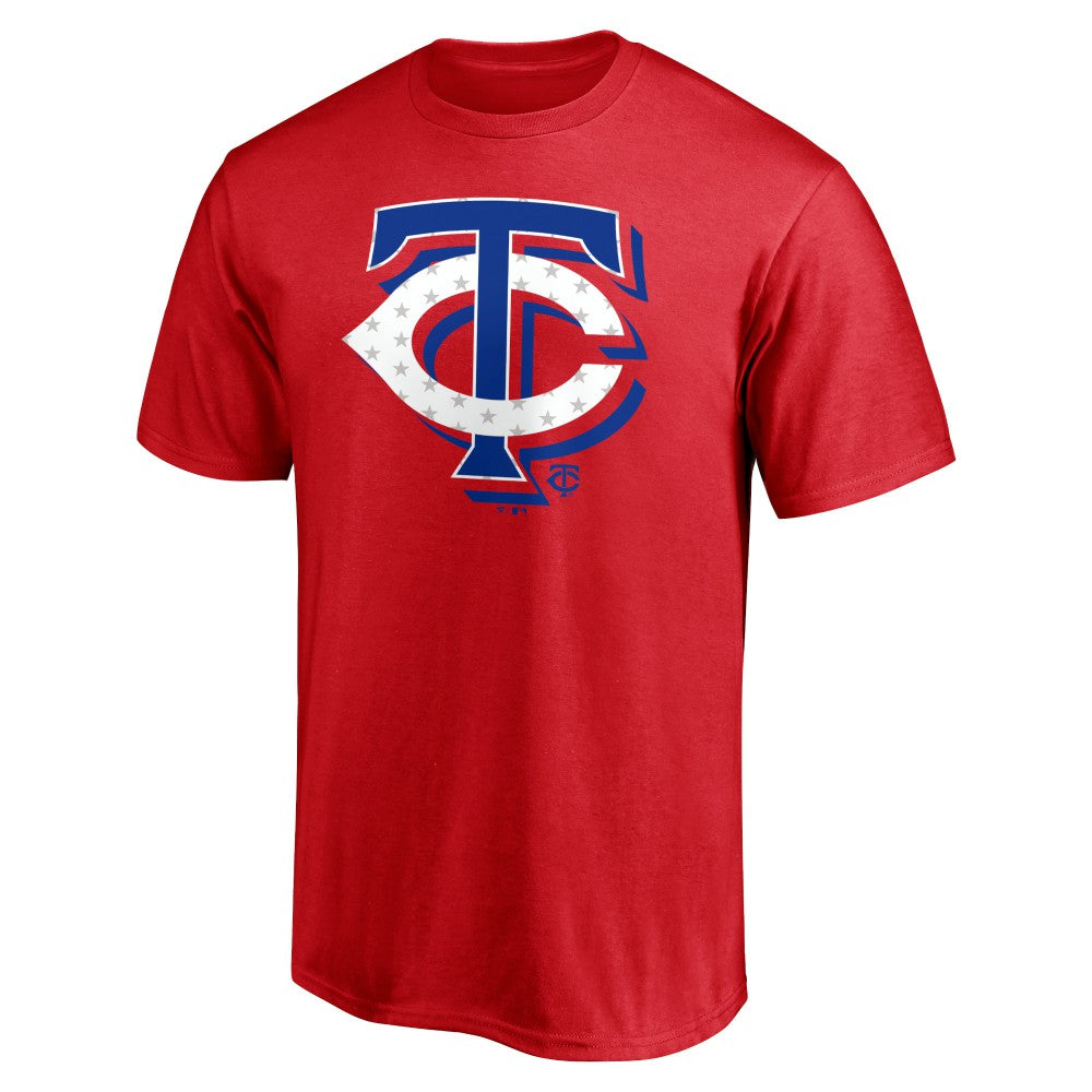 Minnesota Twins Red White and Team T-Shirt Lifestyle