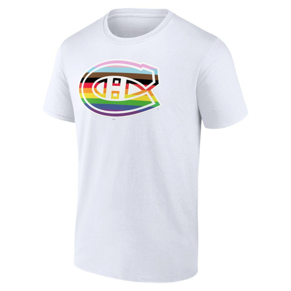 Montreal Canadiens - Team Pride Logo T-Shirt White