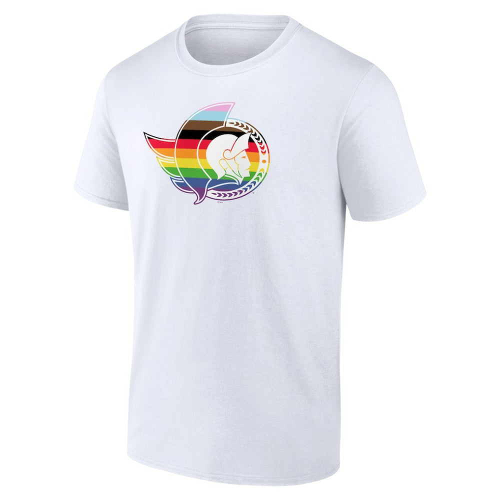 Ottawa Senators - Team Pride Logo T-Shirt White
