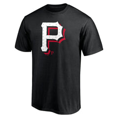 Pittsburgh Pirates Red White and Team T-Shirt Clearance