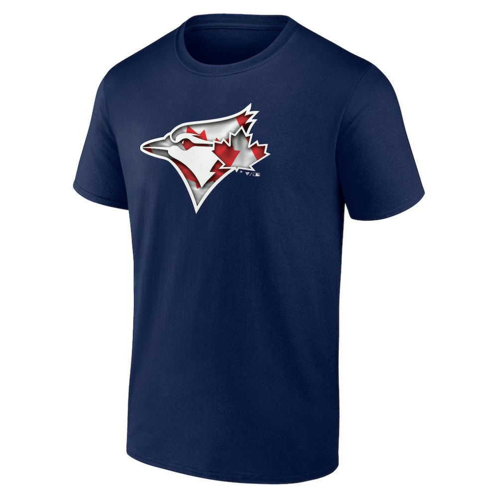 Toronto Blue Jays Banner Wave Logo T-Shirt Sale