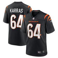 Ted Karras Cincinnati Bengals Game Player Jersey Black - Nike