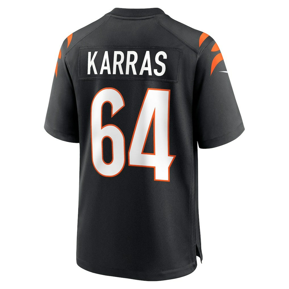 Ted Karras Cincinnati Bengals Game Player Jersey Black - Nike