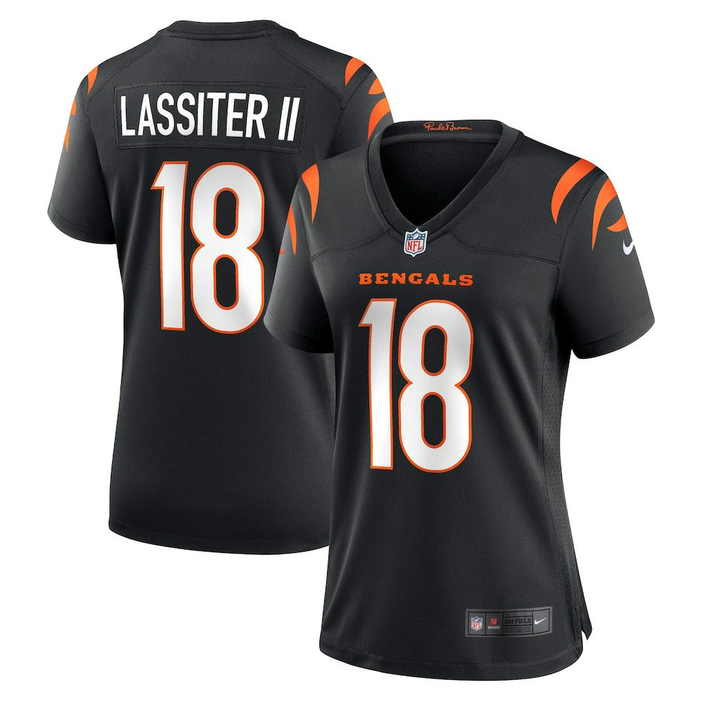 Kwamie Lassiter II Cincinnati Bengals Women's Game Player Jersey Black - Nike