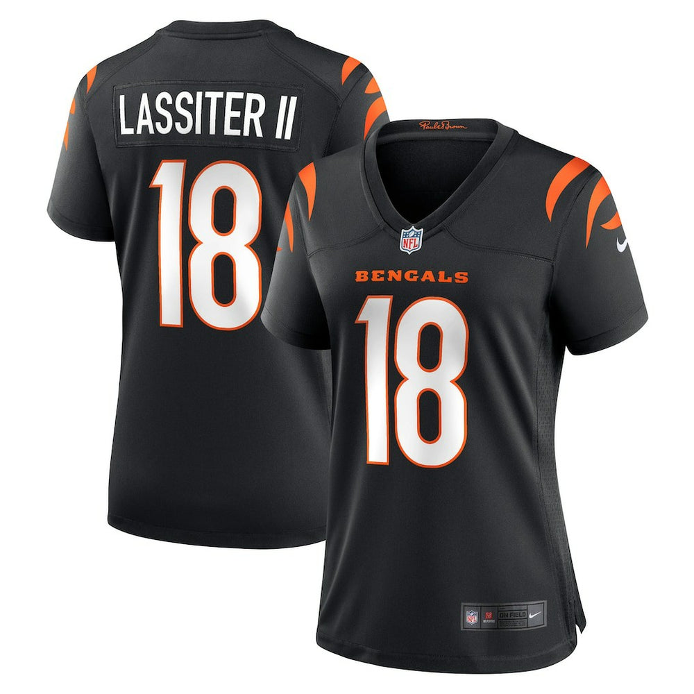 Kwamie Lassiter II Cincinnati Bengals Women's Game Player Jersey Black - Nike