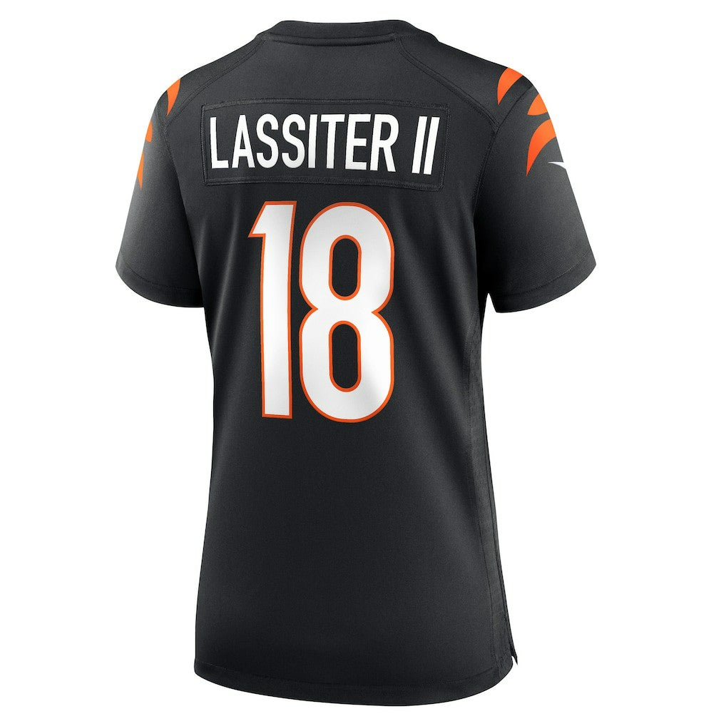 Kwamie Lassiter II Cincinnati Bengals Women's Game Player Jersey - Black | NFL Jerseys