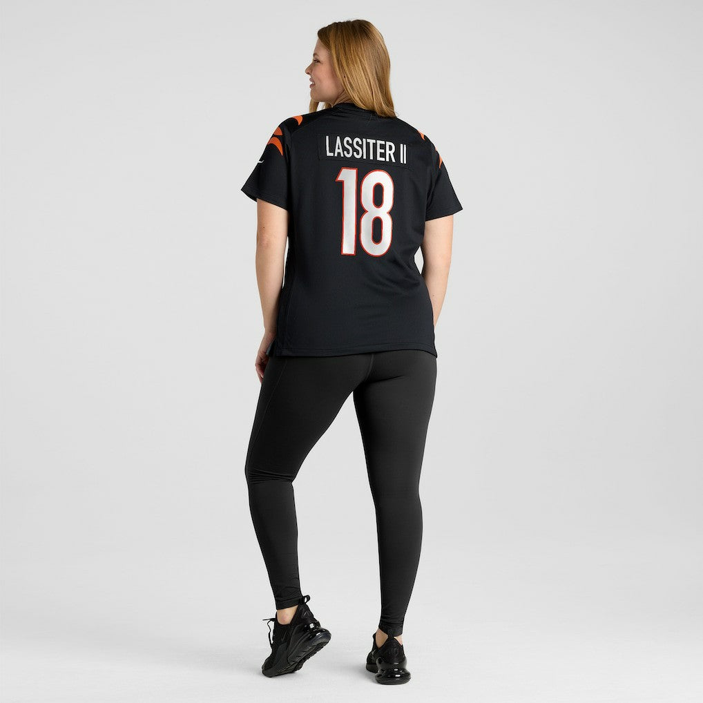 Kwamie Lassiter II Cincinnati Bengals Women's Game Player Jersey Black - Nike