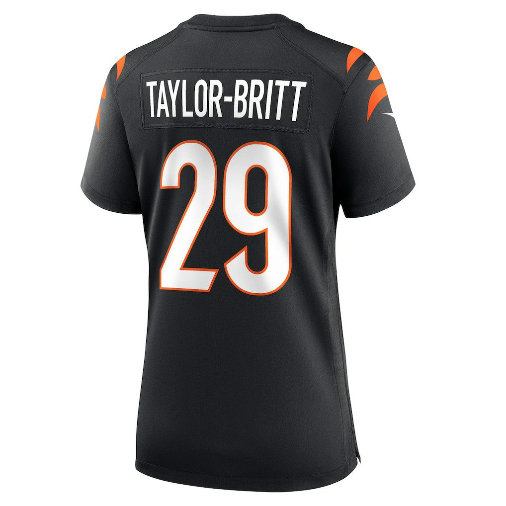 Cam Taylor-Britt Cincinnati Bengals Women's Game Player Jersey Black - Nike