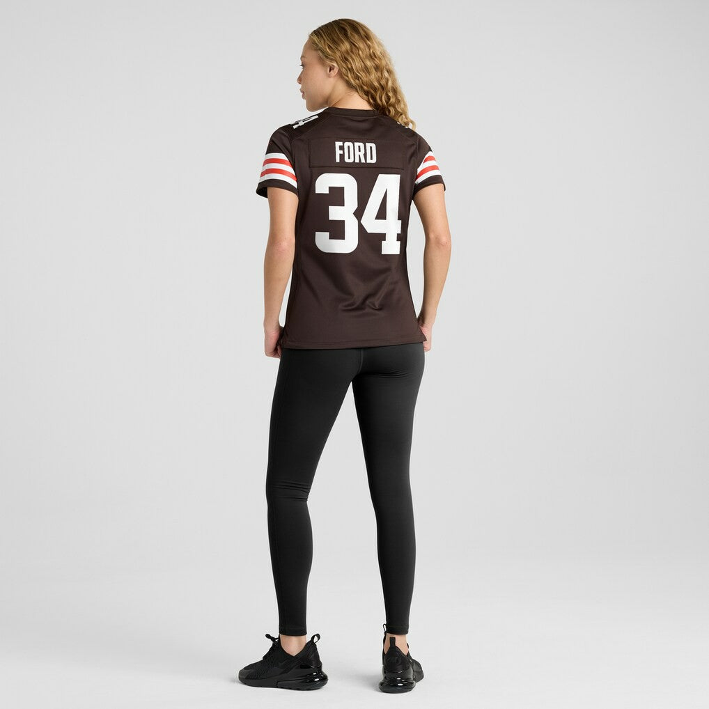 Jerome Ford Cleveland Browns Women's Game Player Jersey Brown - Nike