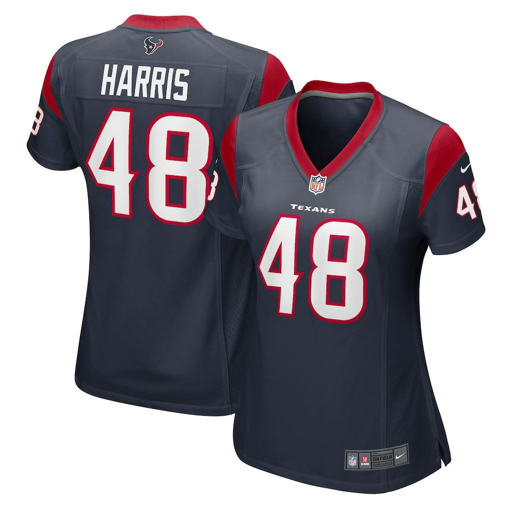 Christian Harris Houston Texans Women's Game Player Jersey Navy - Nike