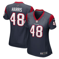 Christian Harris Houston Texans Women's Game Player Jersey Navy - Nike