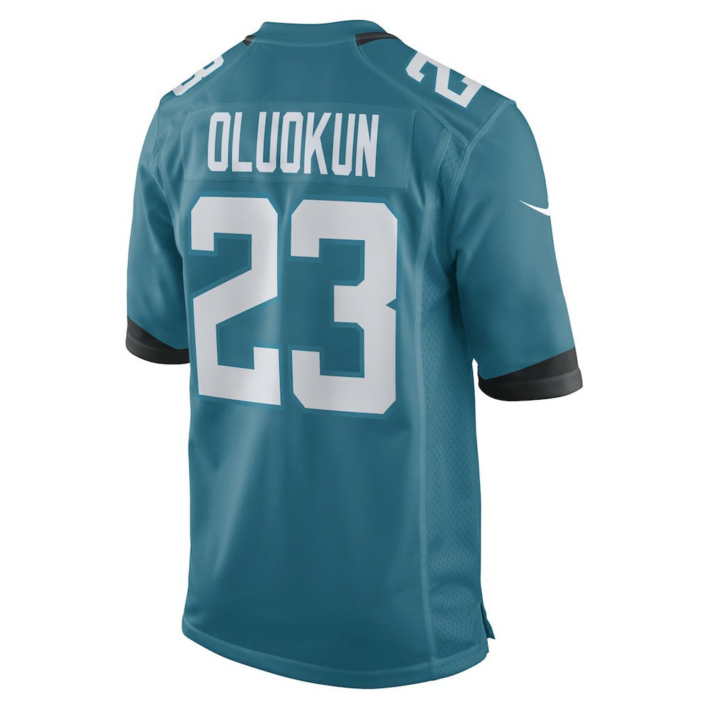 Foyesade Oluokun Jacksonville Jaguars Game Player Jersey Teal - Nike