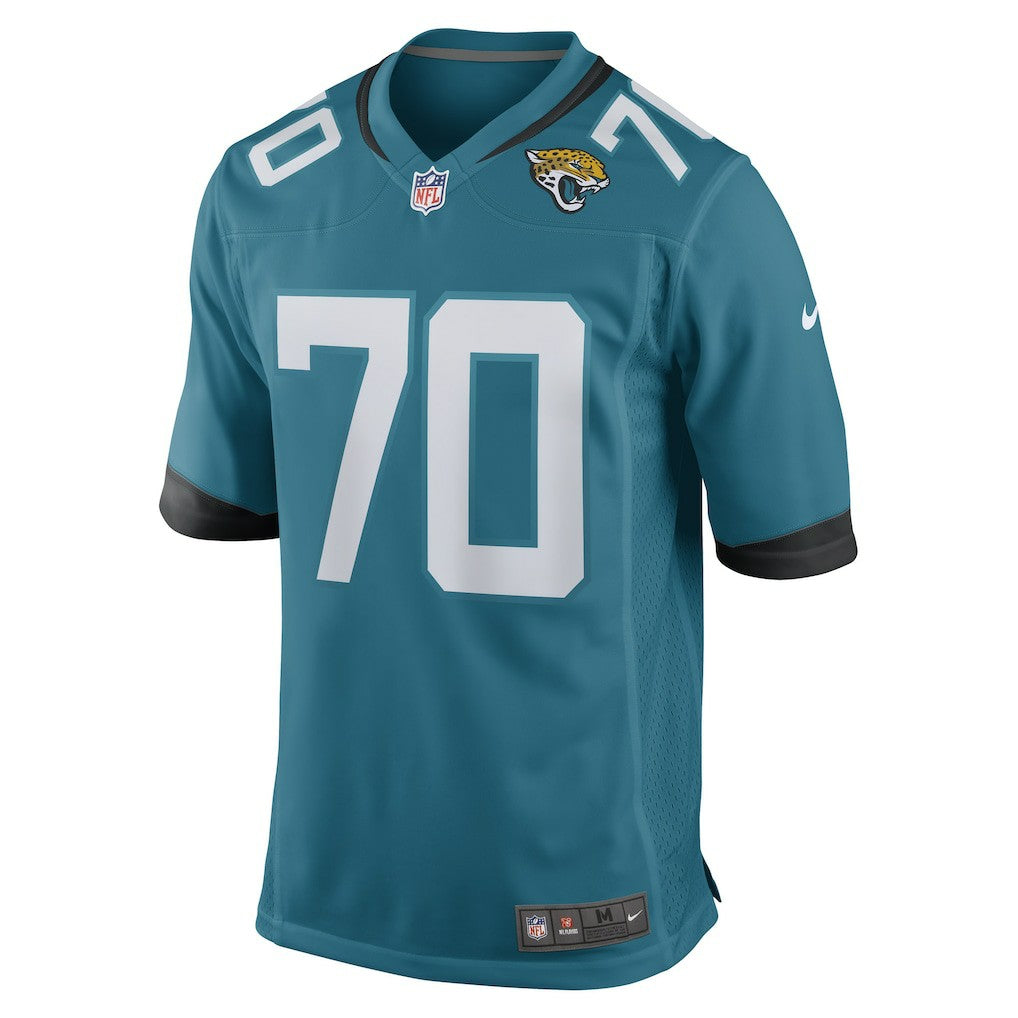 Cole Van Lanen Jacksonville Jaguars Game Player Jersey - Teal | NFL Jerseys