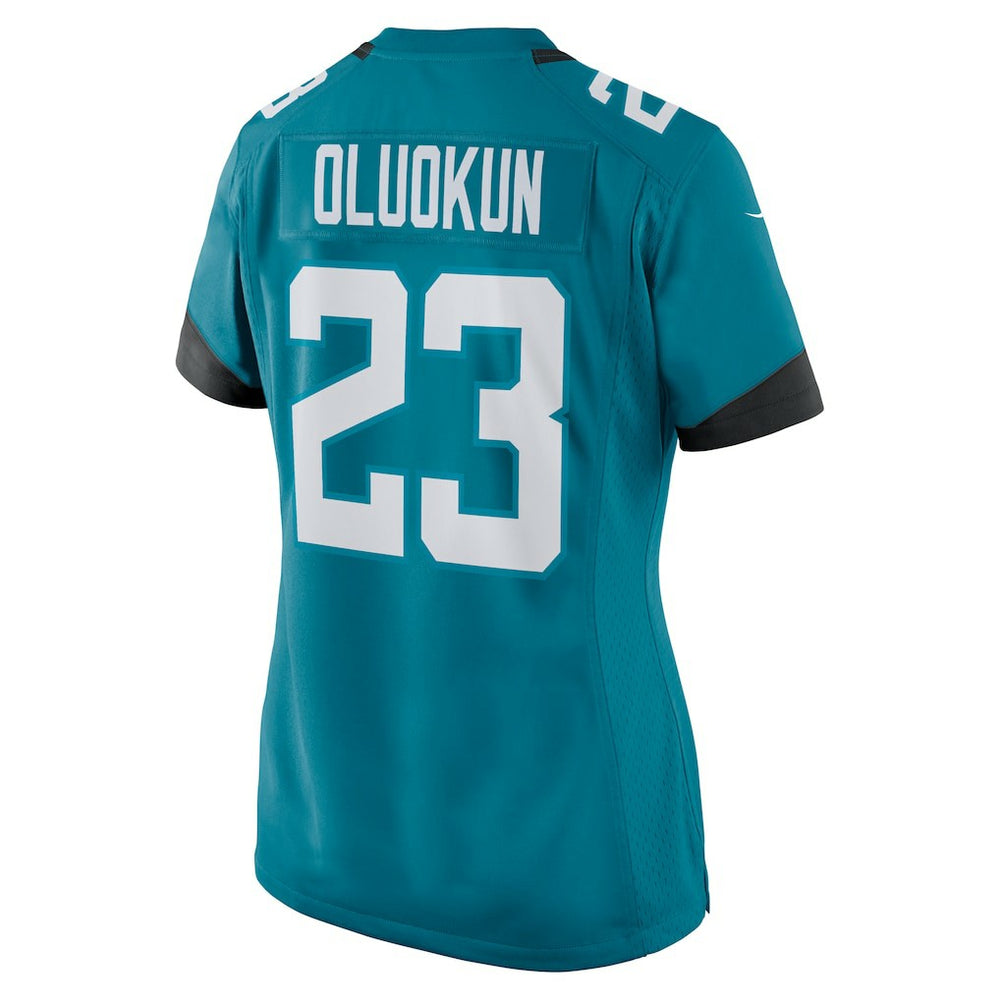 Foyesade Oluokun Jacksonville Jaguars Women's Game Player Jersey Teal - Nike