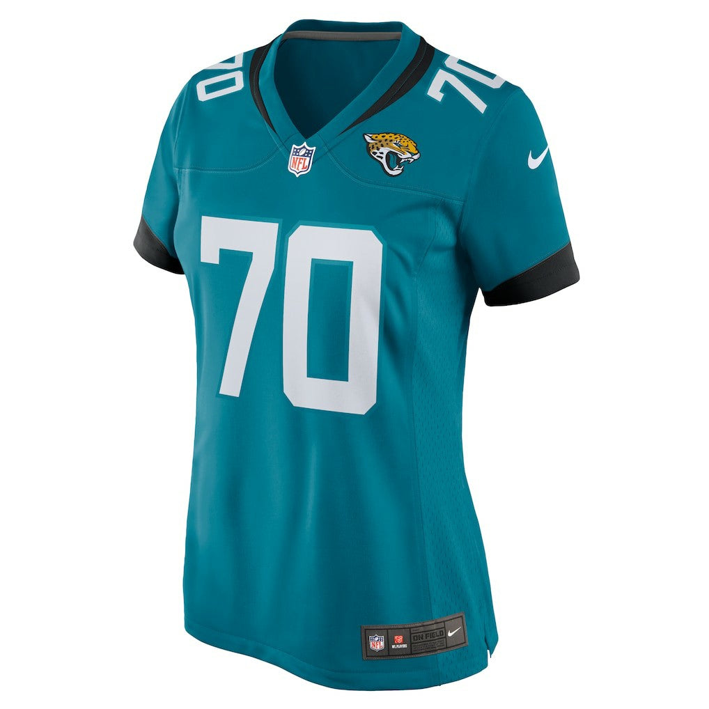 Cole Van Lanen Jacksonville Jaguars Women's Game Player Jersey Teal - Nike