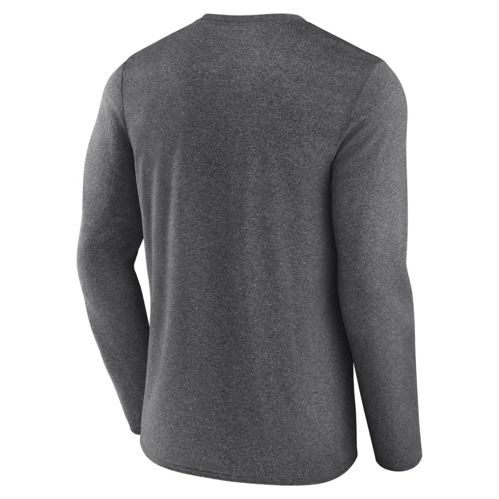 San Jose Sharks - Fanatics Special Edition 2.0 Scoring Chance Long Sleeve T-Shirt Heather Charcoal