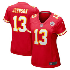 Nazeeh Johnson Kansas City Chiefs Women's Game Player Jersey Red - Nike
