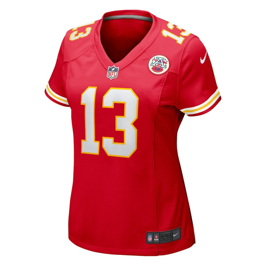 Nazeeh Johnson Kansas City Chiefs Women's Game Player Jersey Red - Nike