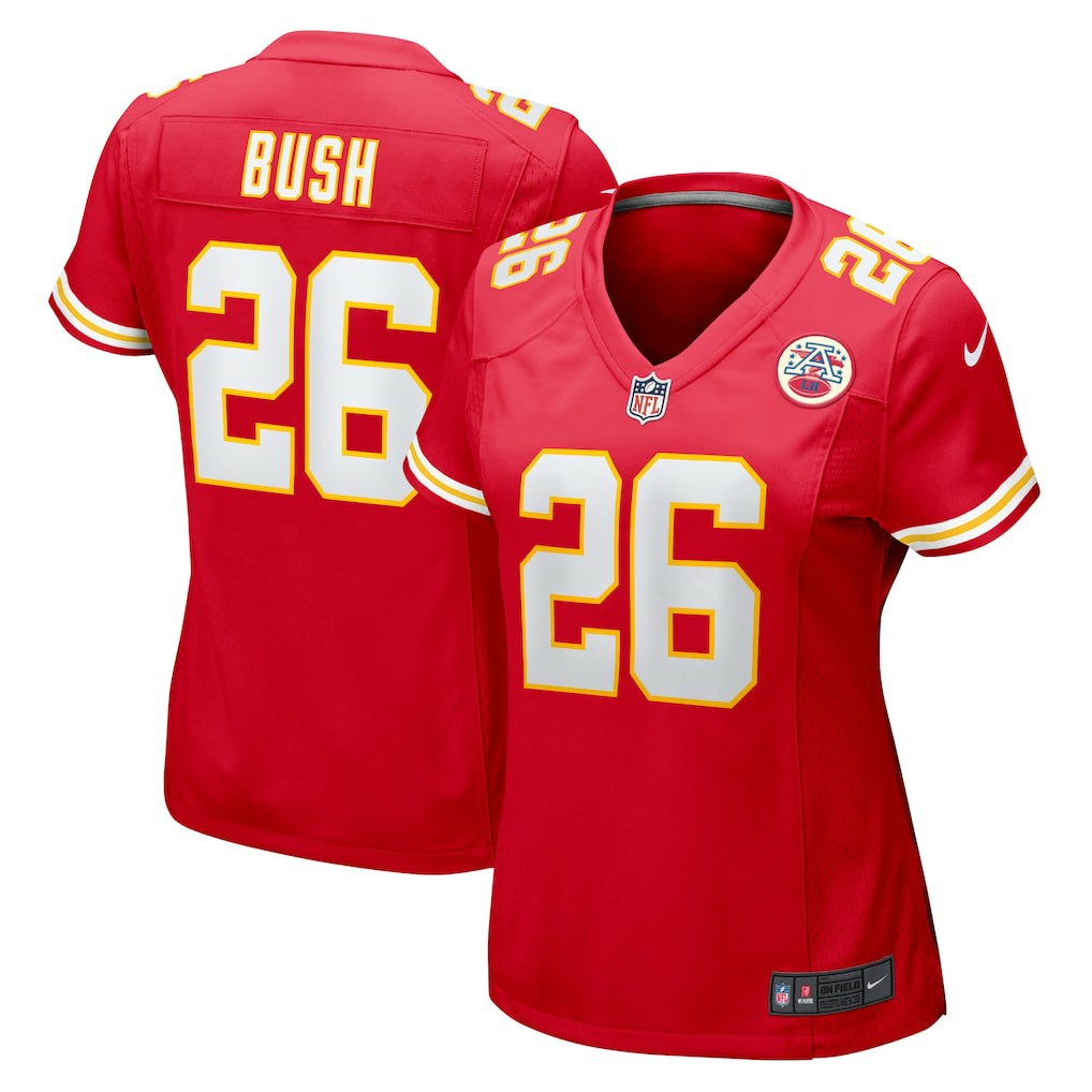 Deon Bush Kansas City Chiefs Women's Game Player Jersey Red - Nike