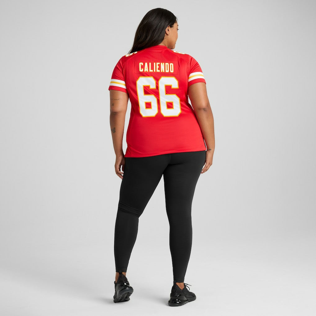 Mike Caliendo Kansas City Chiefs Women's Game Player Jersey Red - Nike