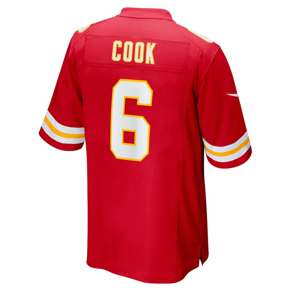 Bryan Cook Kansas City Chiefs Game Player Jersey Red - Nike