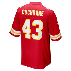 Jack Cochrane Kansas City Chiefs Game Player Jersey Red - Nike
