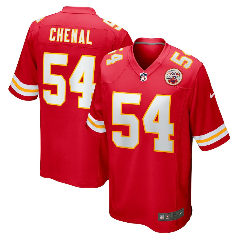 Leo Chenal Kansas City Chiefs Game Player Jersey Red - Nike