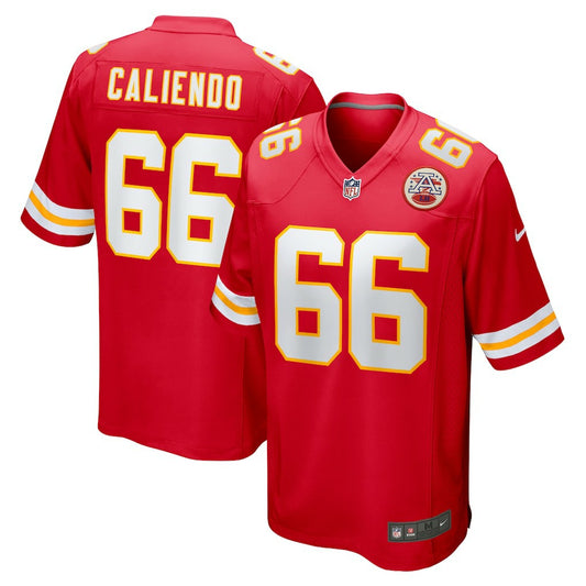 Mike Caliendo Kansas City Chiefs Game Player Jersey - Red | NFL Jerseys