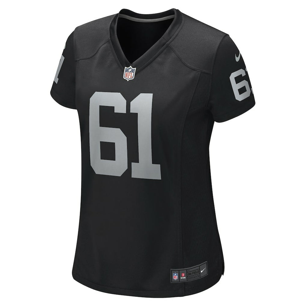 Jordan Meredith Las Vegas Raiders Women's Game Player Jersey Black - Nike