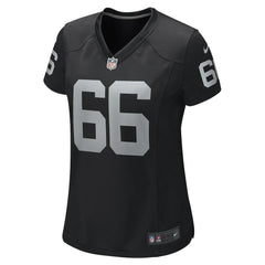 Dylan Parham Las Vegas Raiders Women's Game Player Jersey Black - Nike