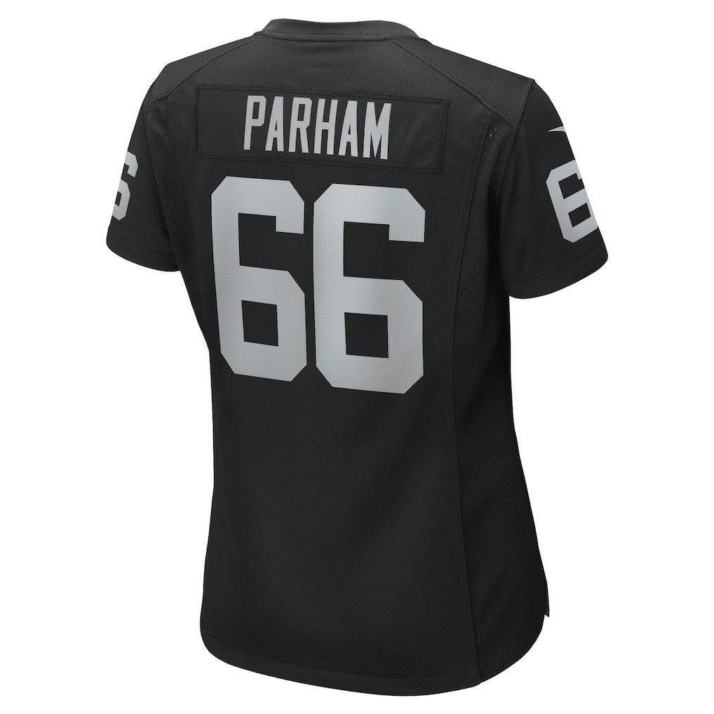 Dylan Parham Las Vegas Raiders Women's Game Player Jersey Black - Nike