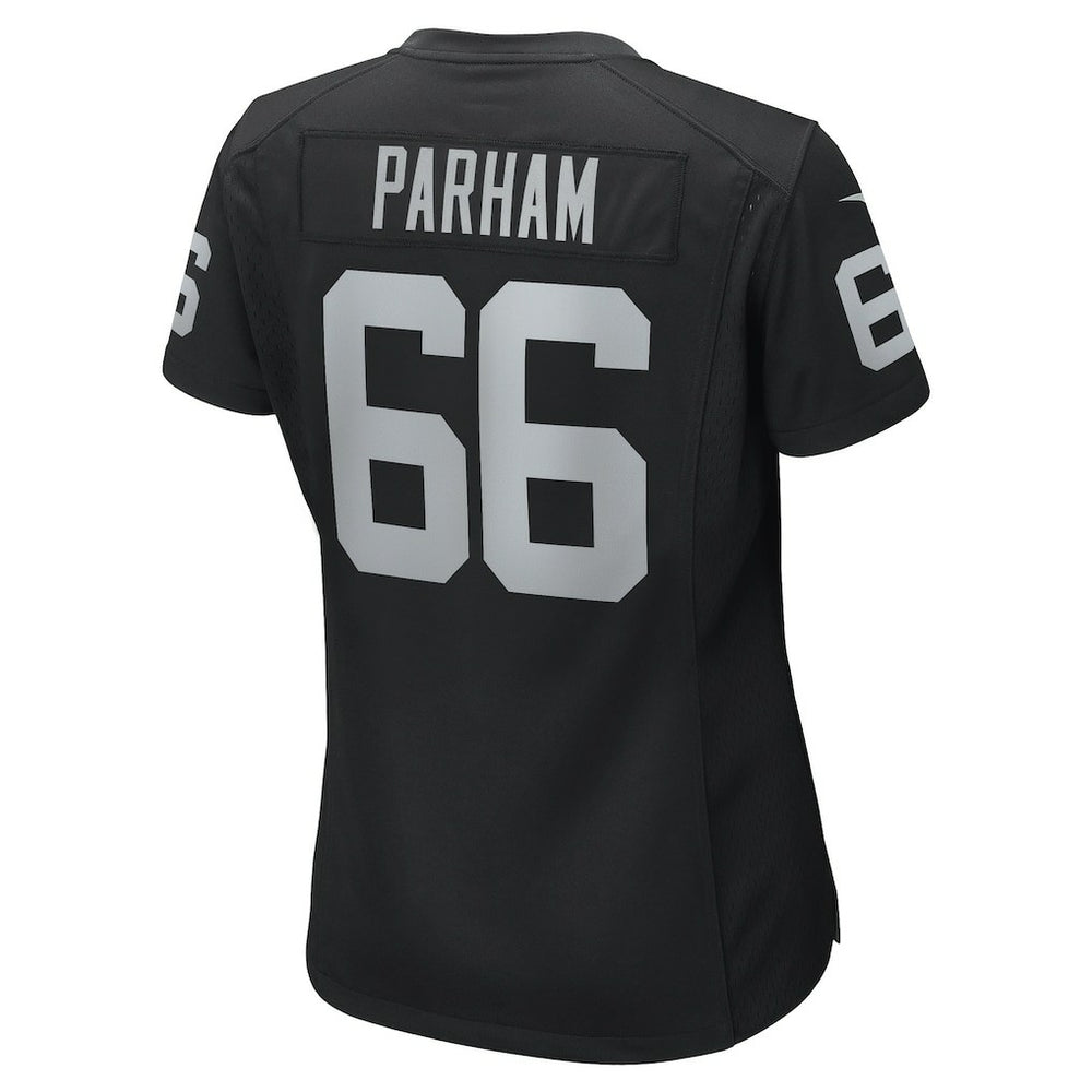 Dylan Parham Las Vegas Raiders Women's Game Player Jersey Black - Nike