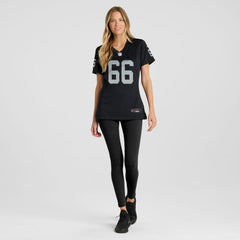 Dylan Parham Las Vegas Raiders Women's Game Player Jersey Black - Nike