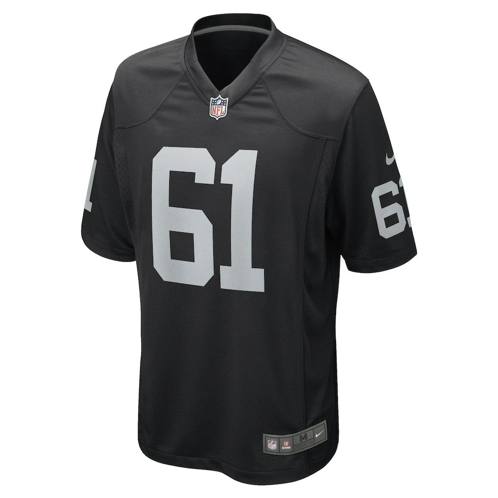 Jordan Meredith Las Vegas Raiders Game Player Jersey Black - Nike