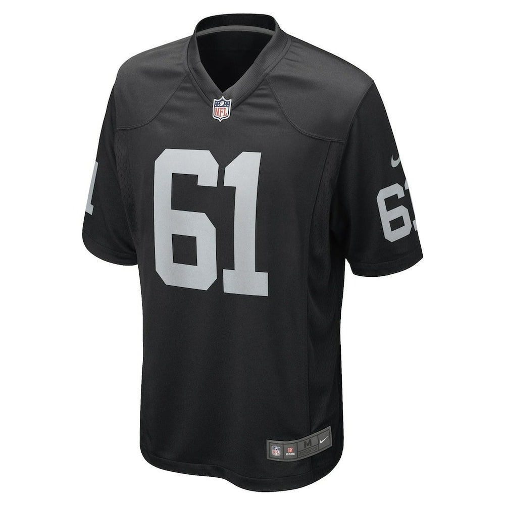 Jordan Meredith Las Vegas Raiders Game Player Jersey Black - Nike