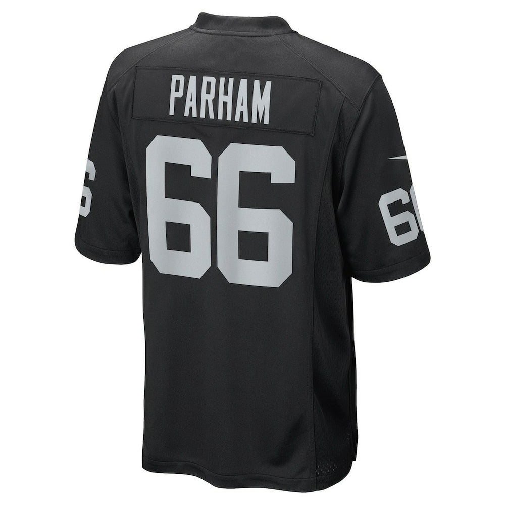 Dylan Parham Las Vegas Raiders Game Player Jersey Black - Nike