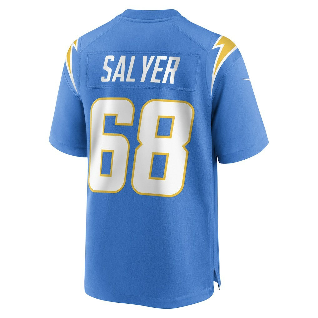 Jamaree Salyer Los Angeles Chargers Game Player Jersey Powder Blue - Nike