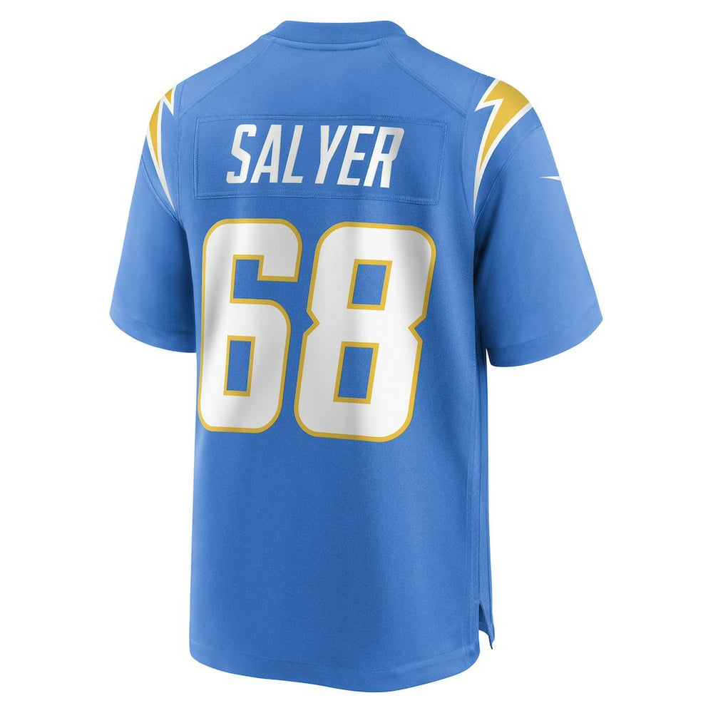 Jamaree Salyer Los Angeles Chargers Game Player Jersey Powder Blue - Nike