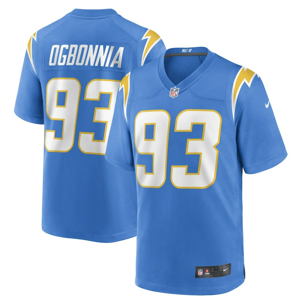 Otito Ogbonnia Los Angeles Chargers Game Player Jersey Powder Blue - Nike
