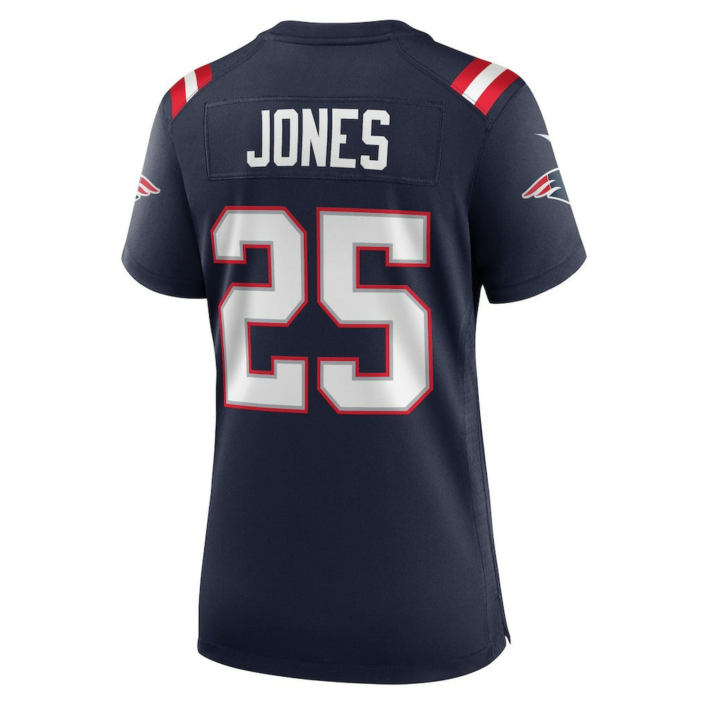 Marcus Jones New England Patriots Women's Game Jersey Navy - Nike