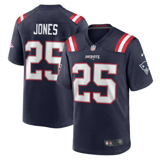 Marcus Jones New England Patriots Game Player Jersey - Navy | NFL Jerseys