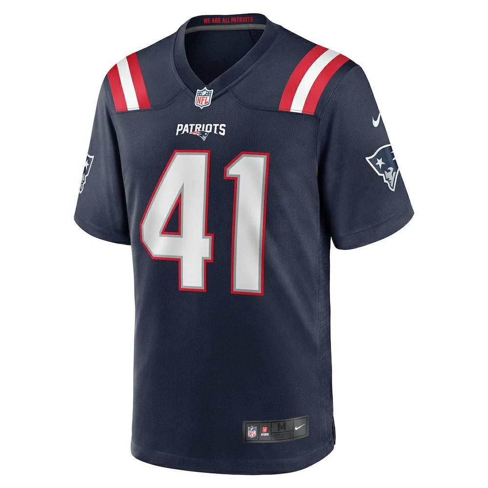 Brenden Schooler New England Patriots Game Player Jersey Navy - Nike