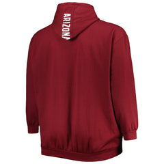 Arizona Cardinals Big & Tall Logo Pullover Hoodie Cardinal - NFL
