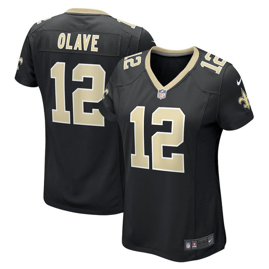 Chris Olave New Orleans Saints Women's Game Player Jersey - Black | NFL Jerseys