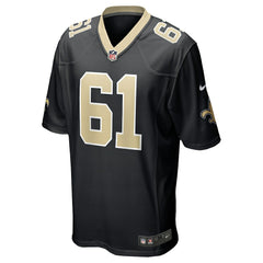 Drew Desjarlais New Orleans Saints Game Player Jersey Black - Nike