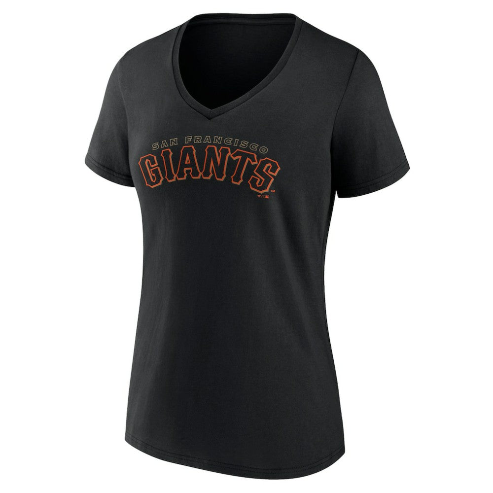 San Francisco Giants Women's Giants Alternate Club Lettering V-Neck T-Shirt for sale