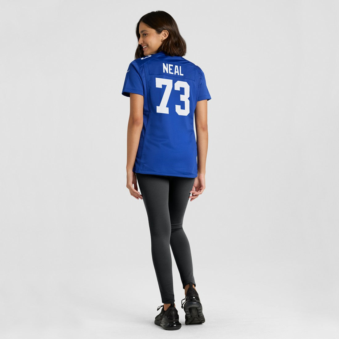 Evan Neal New York Giants Women's Game Player Jersey Royal - Nike