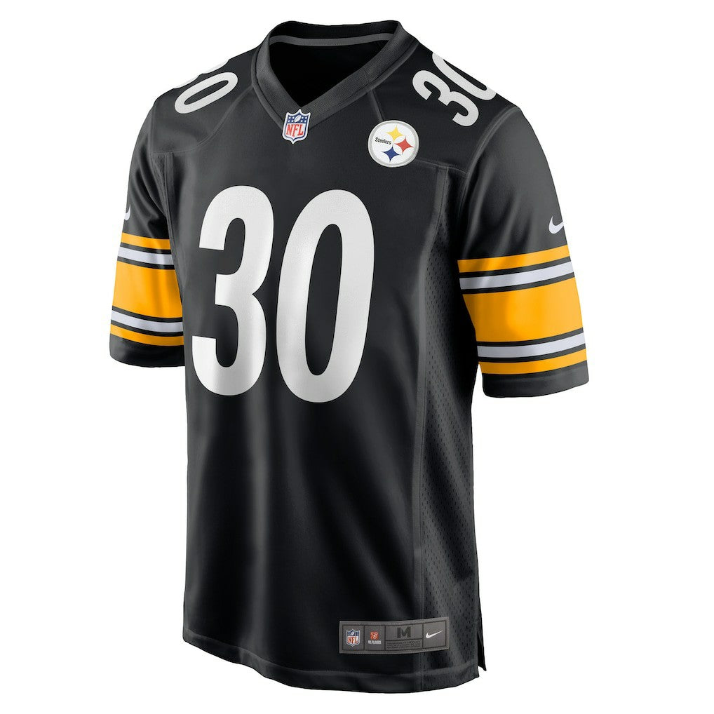 Jaylen Warren Pittsburgh Steelers Game Player Jersey - Black | NFL Jerseys