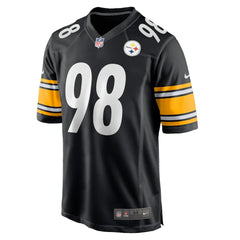 DeMarvin Leal Pittsburgh Steelers Game Player Jersey Black - Nike