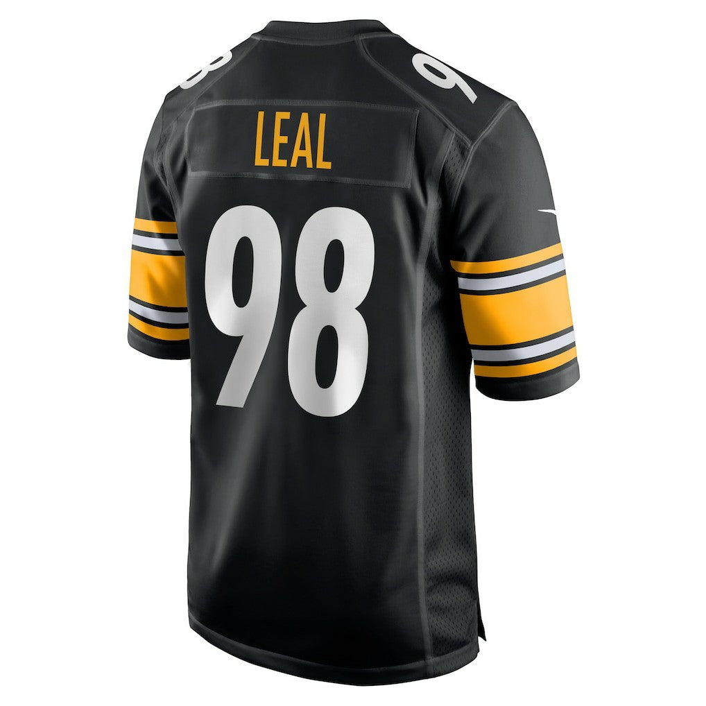 DeMarvin Leal Pittsburgh Steelers Game Player Jersey Black - Nike